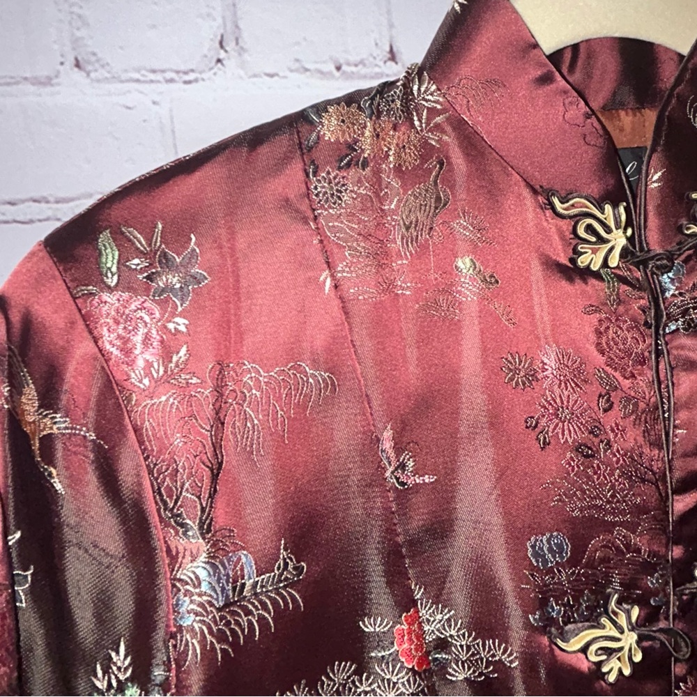 Vintage‎ Pearl Hong Kong Asian jacket size S - Picture 6 of 9